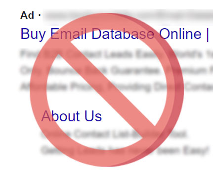 Do-not-buy-email-database