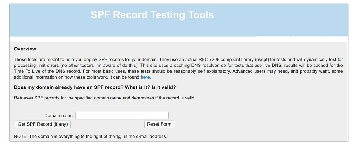 SPF-Testing-Tool---Kitterman