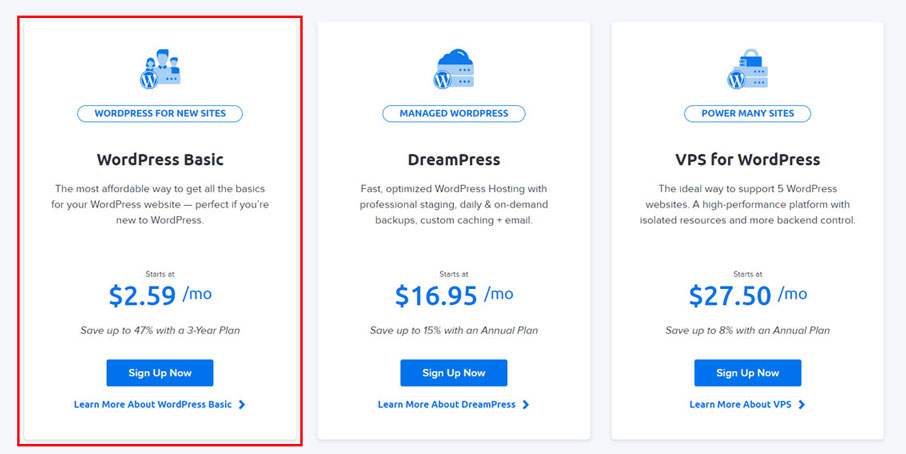 DreamHost Hosting for Bloggers