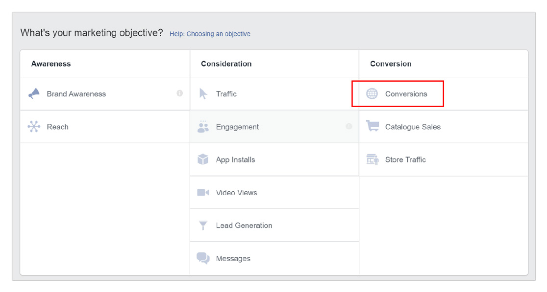 Facebook-campaign-objective