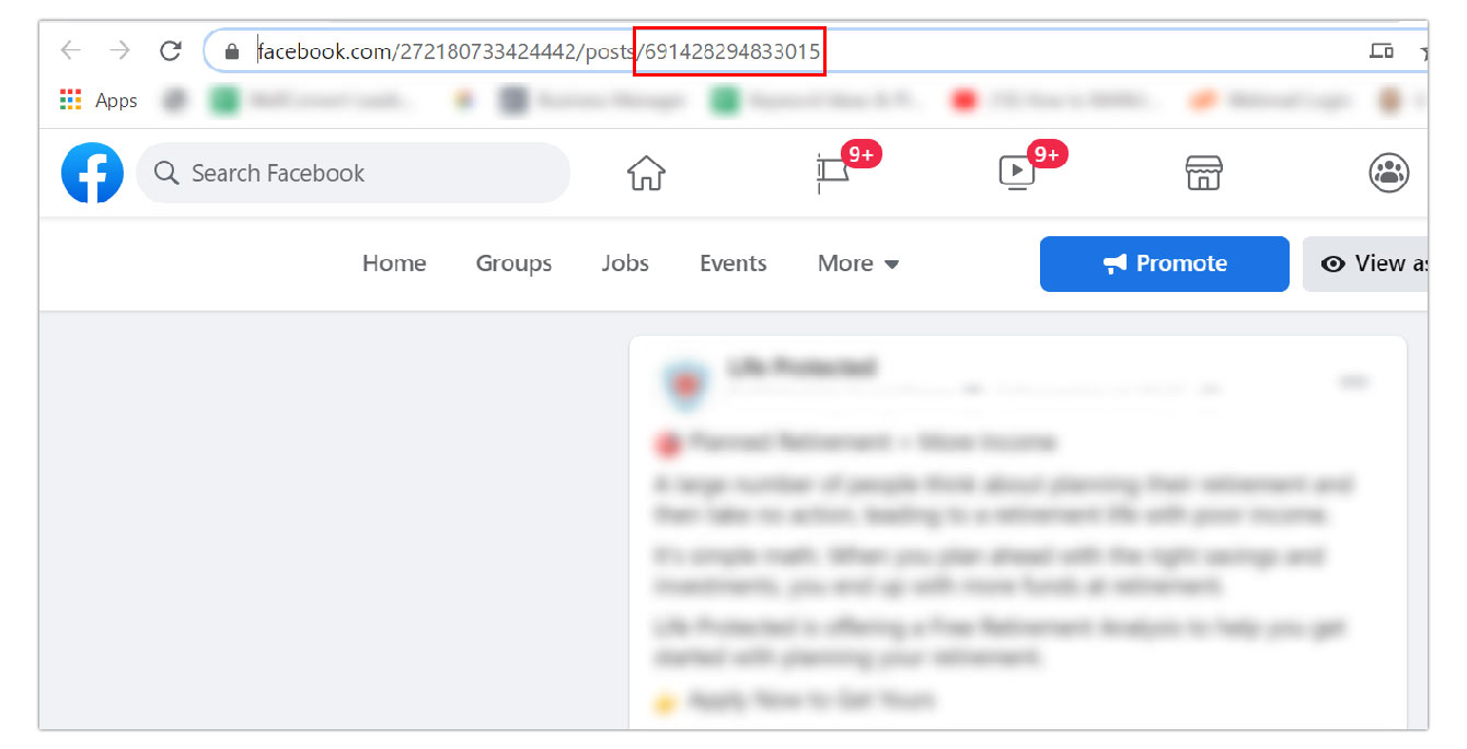 Find-your-Facebook-post-ID